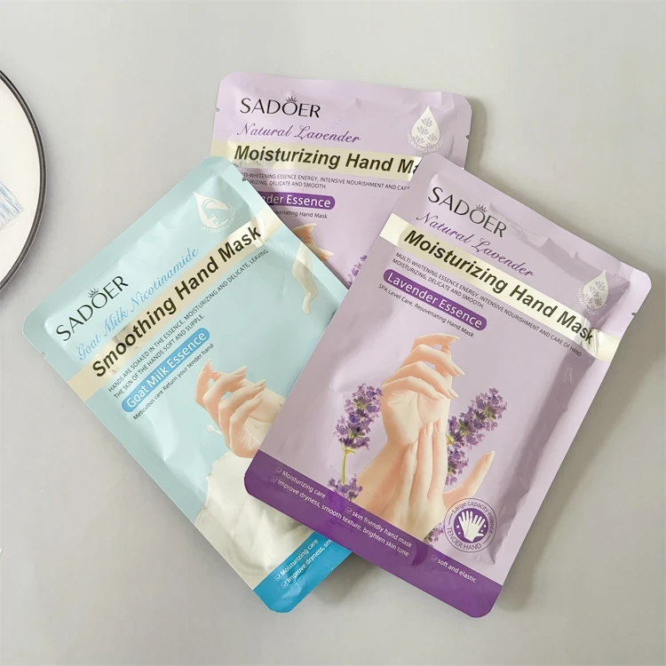 Factory Wholesale Natural Organic Goat Milk Peeling Hand Mask For Moisturizing Whitening Exfoliating Repairing Hand Mask