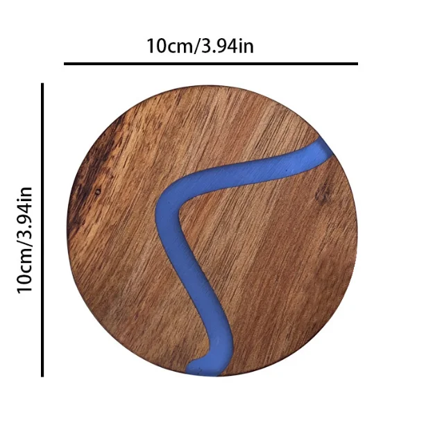 Hot Sale Custom Wedding Gifts Stone Coaster Marble Acacia Wooden Coaster for Drinks Cup Holders Marble Coaster