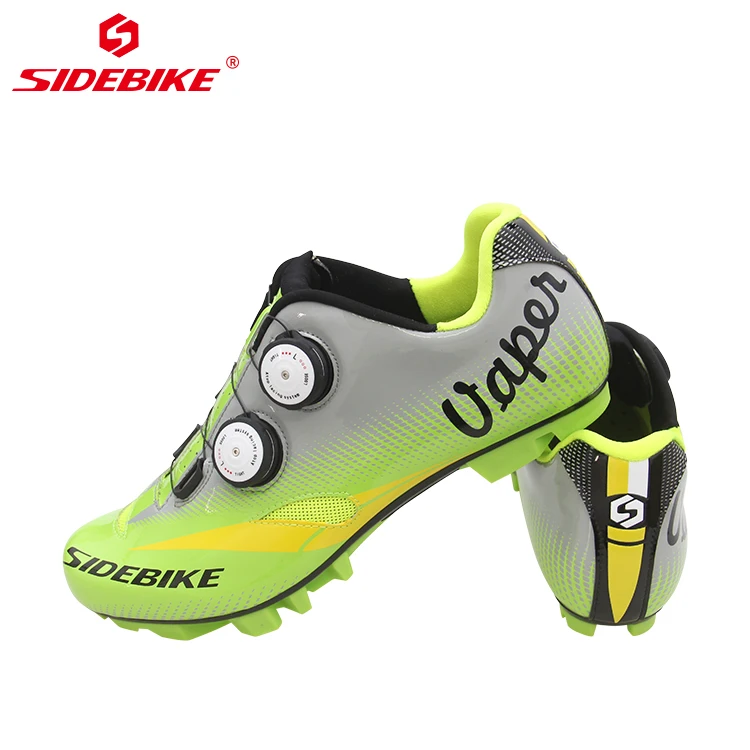 Ботинки мужские для горного велосипеда Sidebike, обувь для горного велосипеда с пряжкой, совместима с SPD Cleats Black