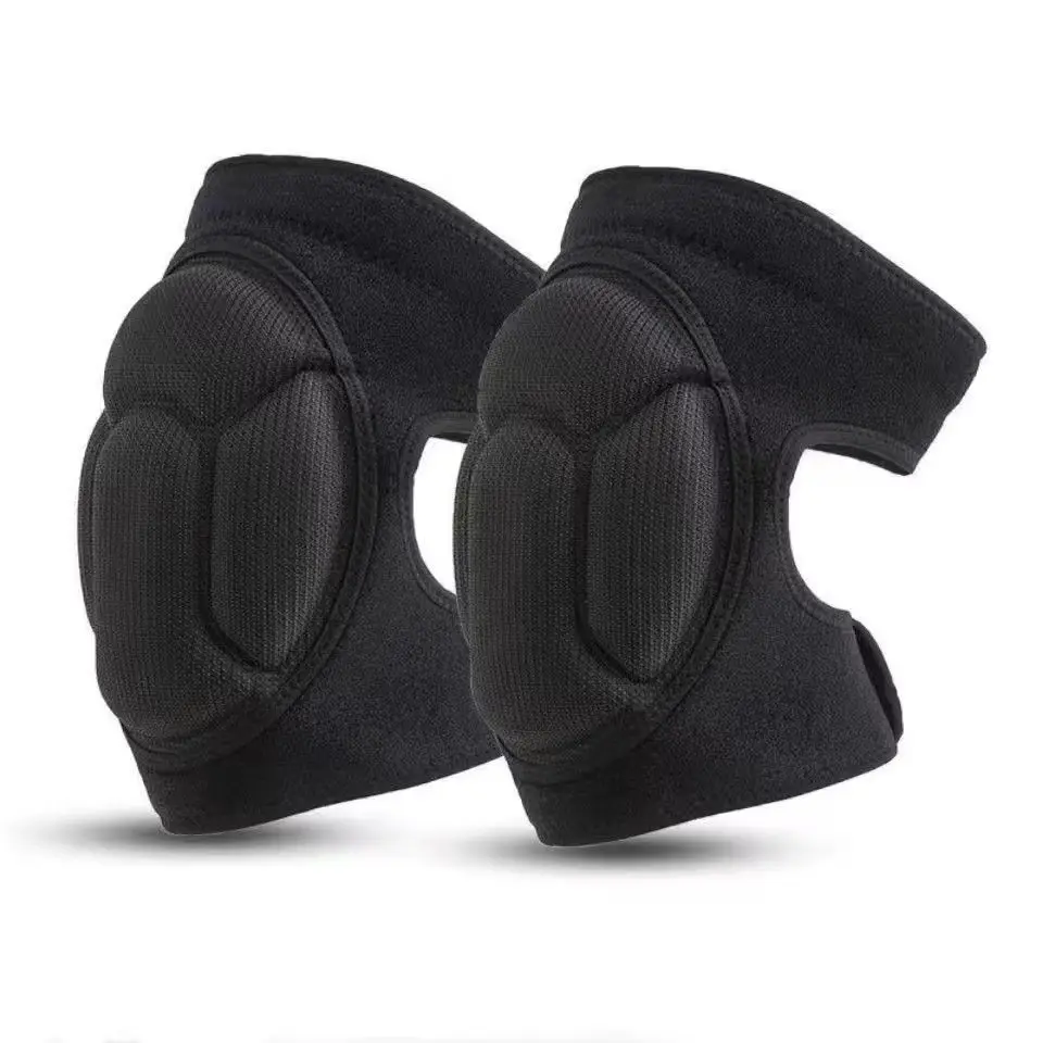 Knee Pads for Gardening Volleyball Collision Knee Protector Sleeve EVA Sponge Thick Padded Kneepads Cleaning Kneeling Works