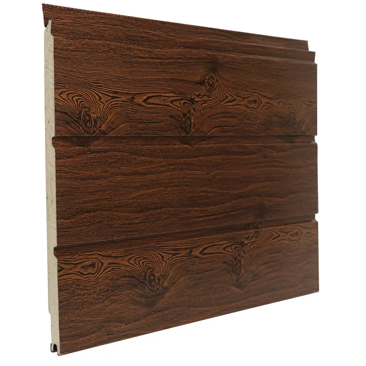 OEM Industrial building house use thermal insulation PU decorative exterior metal wall panel