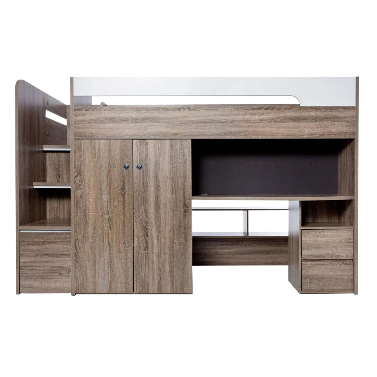 2022 Hot Selling Kids Princess Bed Kids Bunk Beds Children Beds with Storage ladder cabinet