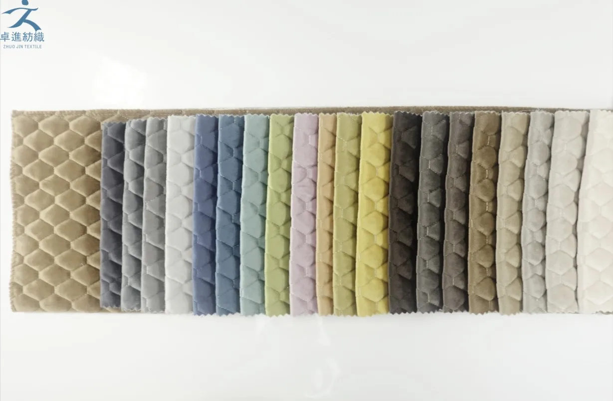 
quilted fabric velvet fabric for pillows and cushions upholstery cover 