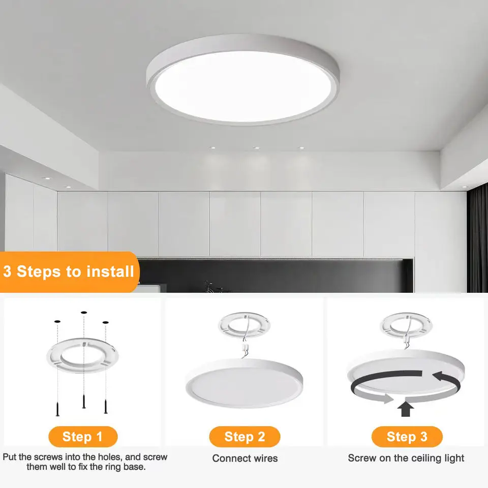 Manufacture Price Acrylic LED Ceiling Light Stretch Ceiling Lights Lighting Ceiling