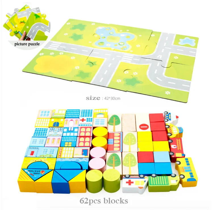 Toy house miniature wooden diy wooden toy house