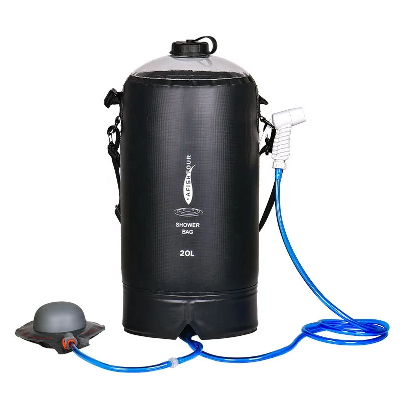 Explosive spot portable foldable mountain outdoor shower bag camping bath equipment