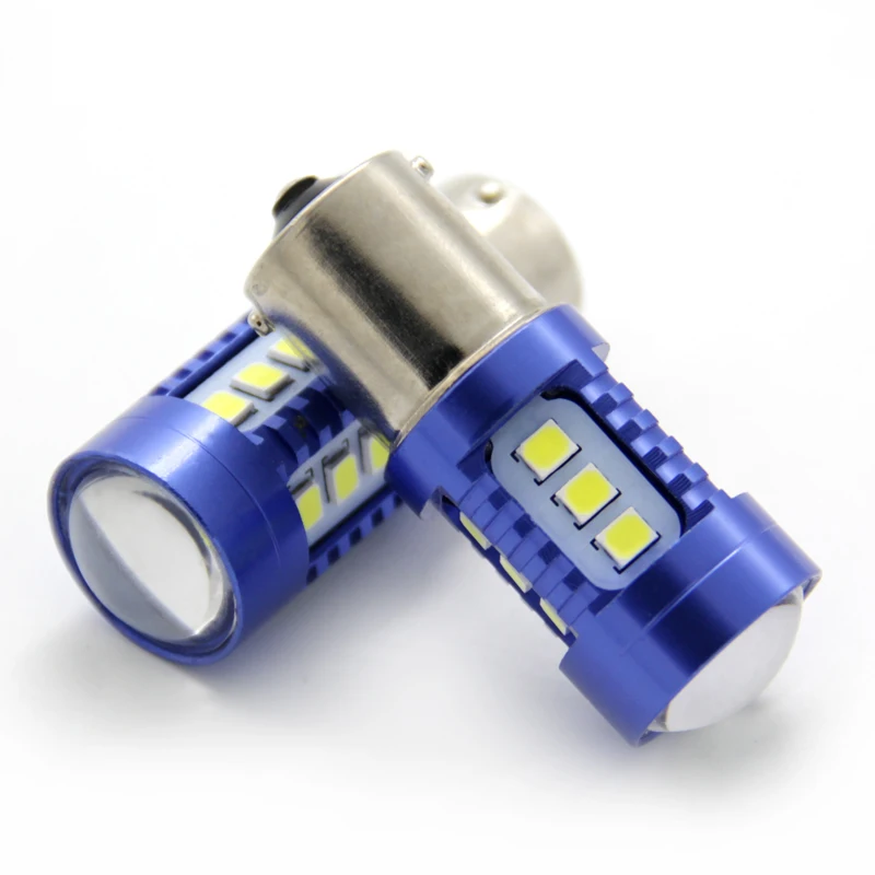 LED signal light t20 t25 ba15s ba15d 2835 15smd canbus led car light