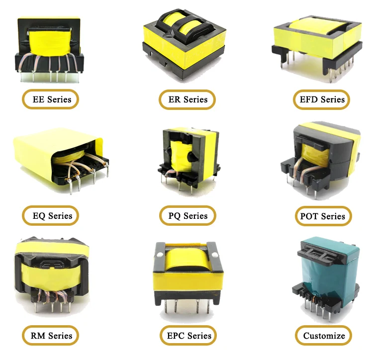 
Customizable Stable Performance SMPS High Voltage High Frequency Electronic Flyback Transformer 