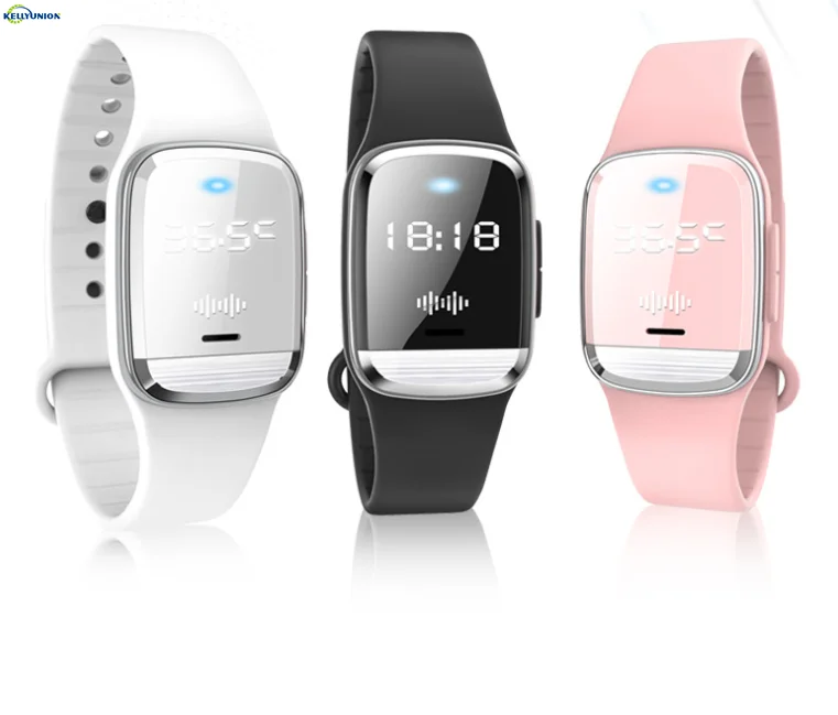 New Design Ultrasonic Repelling Mosquito Non-pollution Size-adjustable Watch Anti Mosquito Bracelet