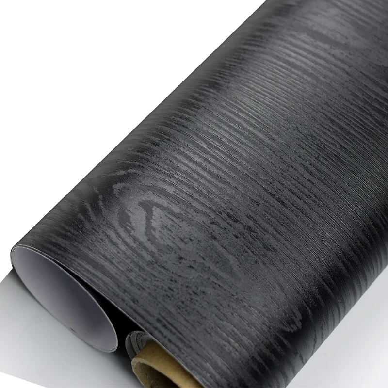 1.22x50m Deep embossed waterproof self adhesive Wooden Pattern wall sticker for home form manufacturers