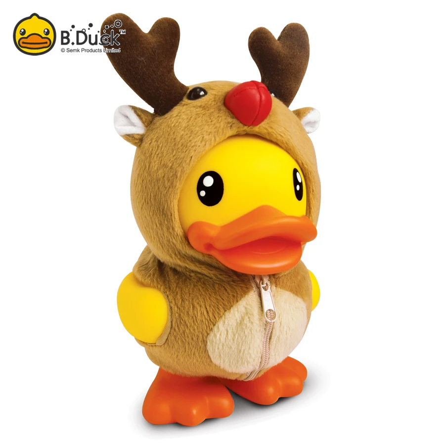 B.Duck  Hot Selling Cute Saving Bank 16 cm Duck Kids PVC Coin Bank