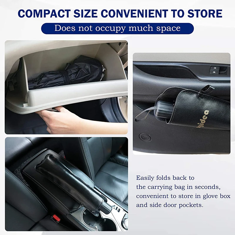 Car Umbrella Tents Portable Nylon Sunshade Cover Uv Resistant Foldable Windshield Car Umbrella For Automobile Internal