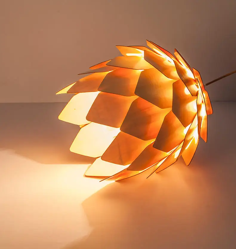 OEM уличные подвесные светильники Ретро бамбуковый полюс пламя садовый газон освещение новый светильник