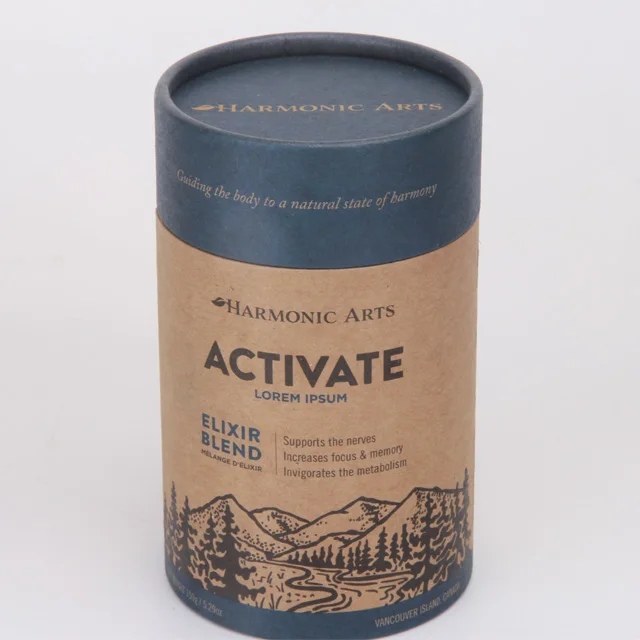 Custom eco friendly cylinder triangular herb hexagonal bag loose leaf tea bag sachet packaging paper tubes