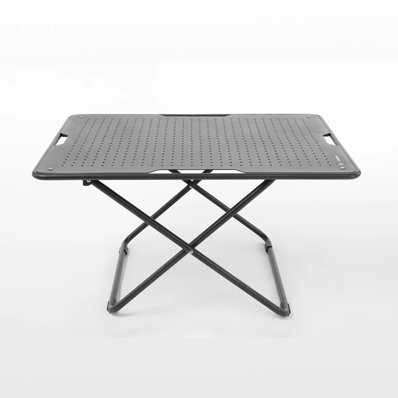 Outdoor camping military style aluminum  folding table Black Lightweight Portable Camp Picnic Foldable with Table for Outdoor