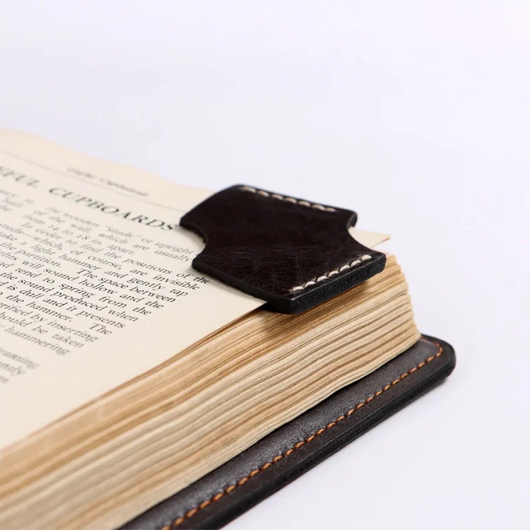 Cute Promotional Gift Bookmark Custom Leather Corner high quality Bookmark
