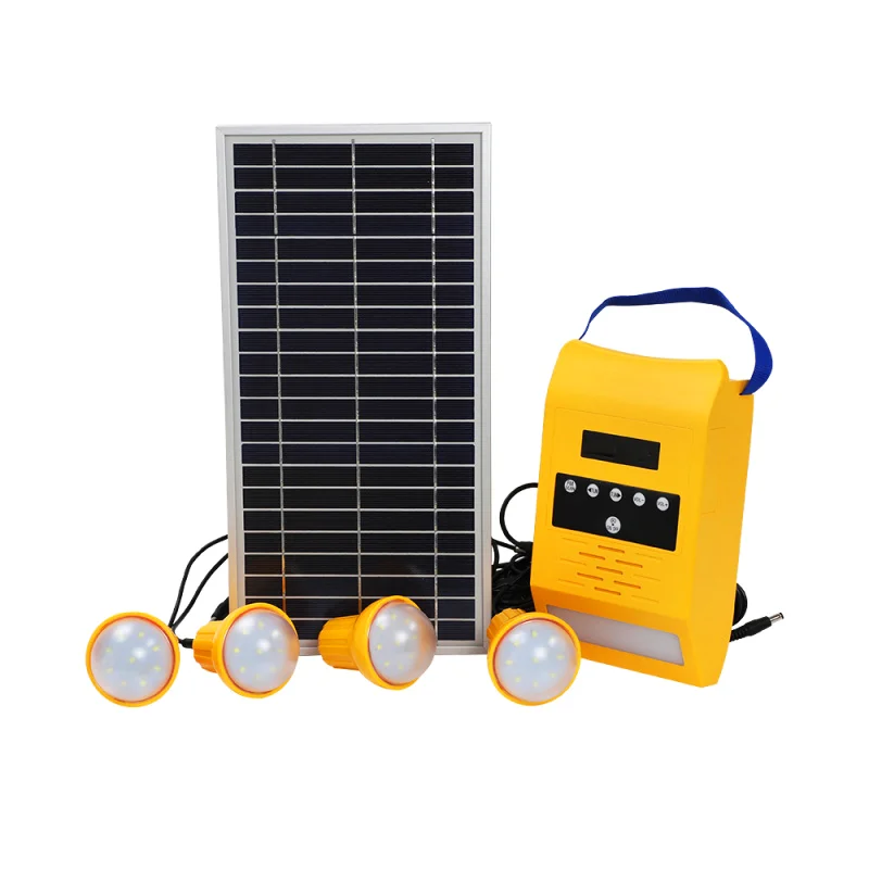Solar Powered Led FM Radio Camping Lantern Light with Mobile Phone Charger