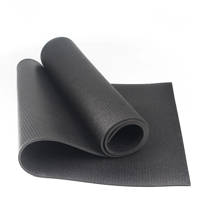 Wholesale custom printed yoga mats high density PVC navy blue custom printed yoga mats