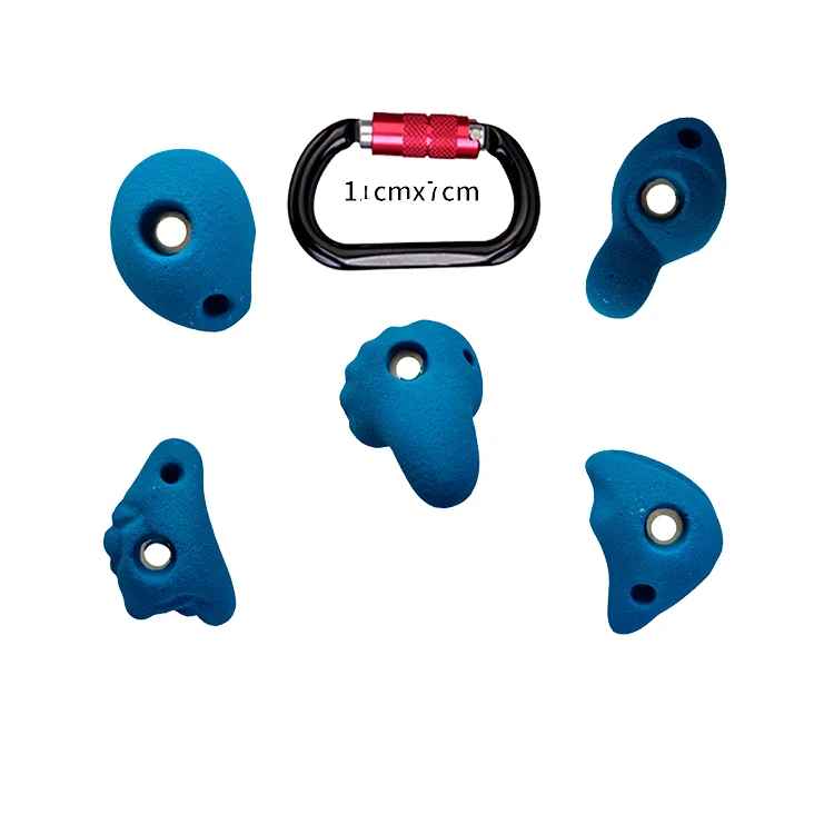 Высококачественная стена для скалолазания взрослых из смолы внутреннего и наружного парка садового