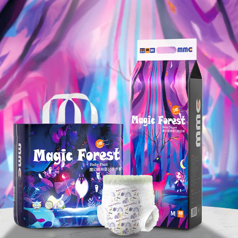 Wholesale Super Soft Instant Diapers Leak Proof Breathable Diapers for Newborns Lightweight Skin Friendly Baby Nappies