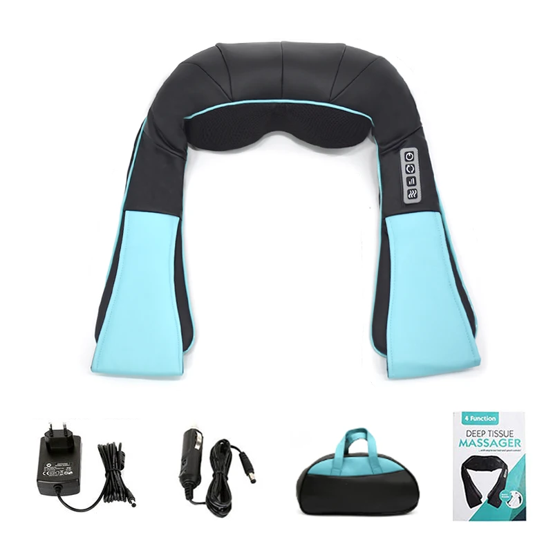  Neck And Back Massage Machine Deep Tissue Shoulder Wireless Shiatsu Cervical Massager