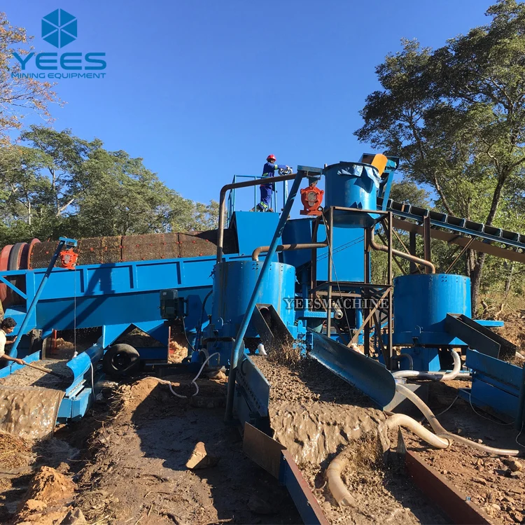 Sand Gold Processing Machine Panning For Gold Extracting Equipment