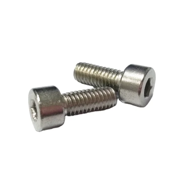 DIN912 SS201 / SS202 / SS667 / SS304 / SS316 Stainless steel polishing / phosphated Hex Socket Cap machine Screws