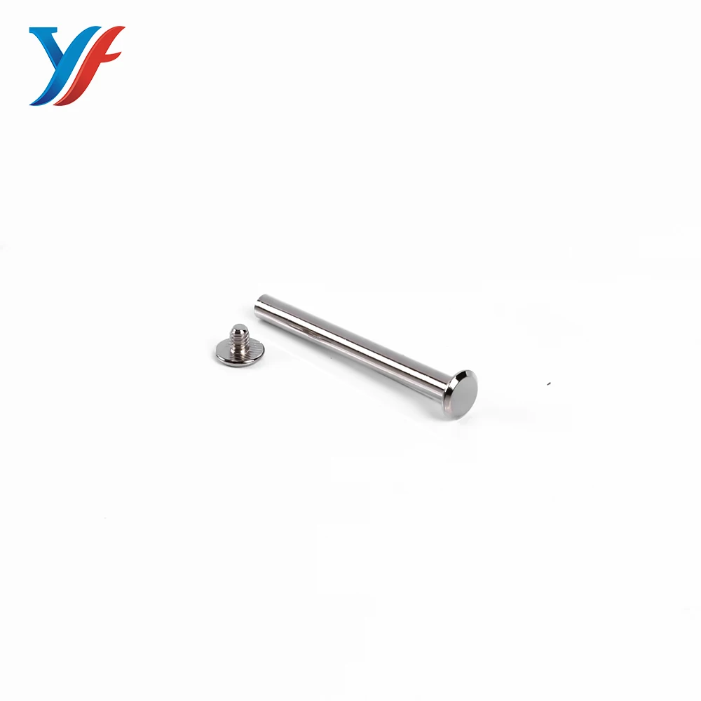 Stainless steel chicago screw/book inter screws