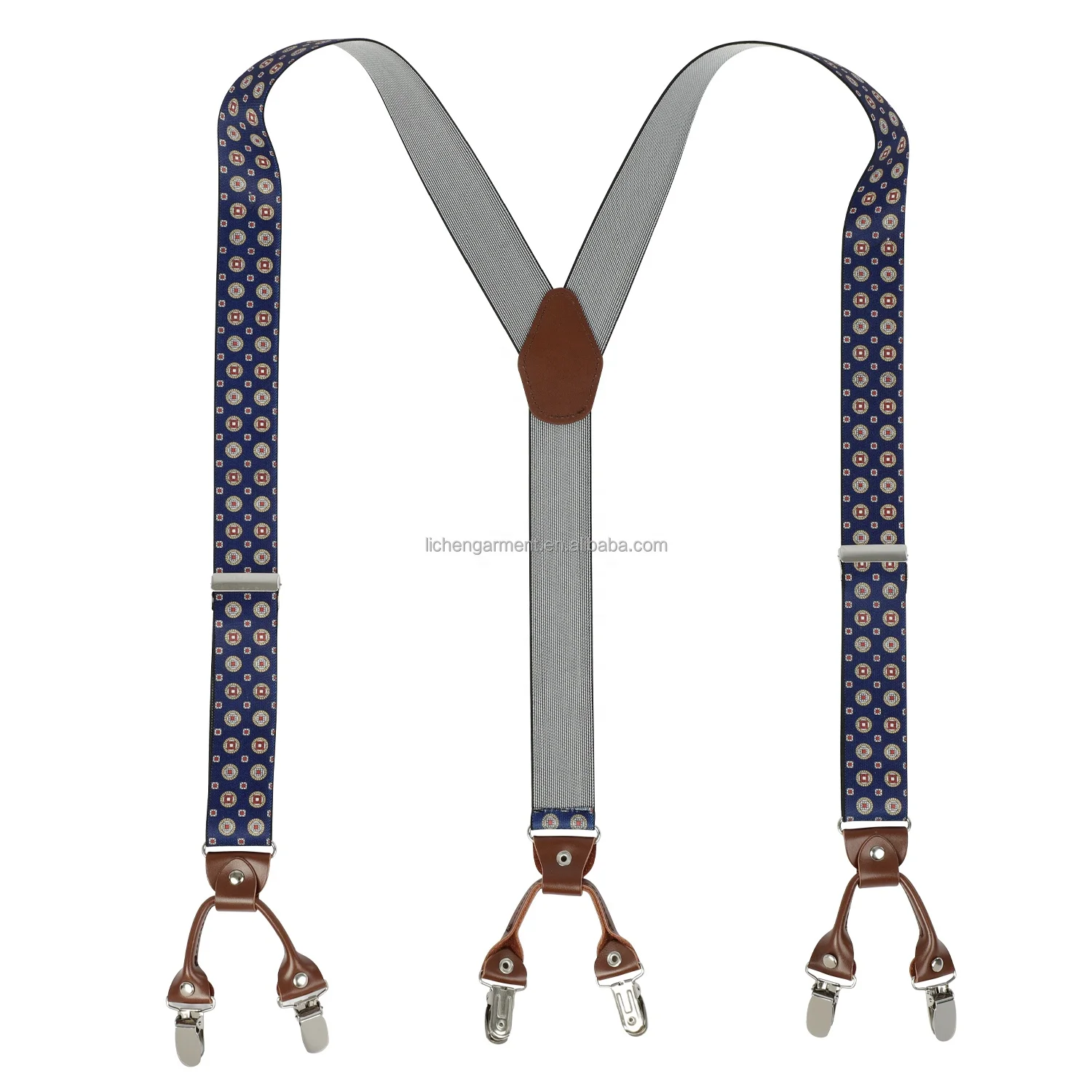 Manufacturer High Quality Boy Adult Metal Wedding Party Shirt Pants Accessory Suspender for Men Trousers