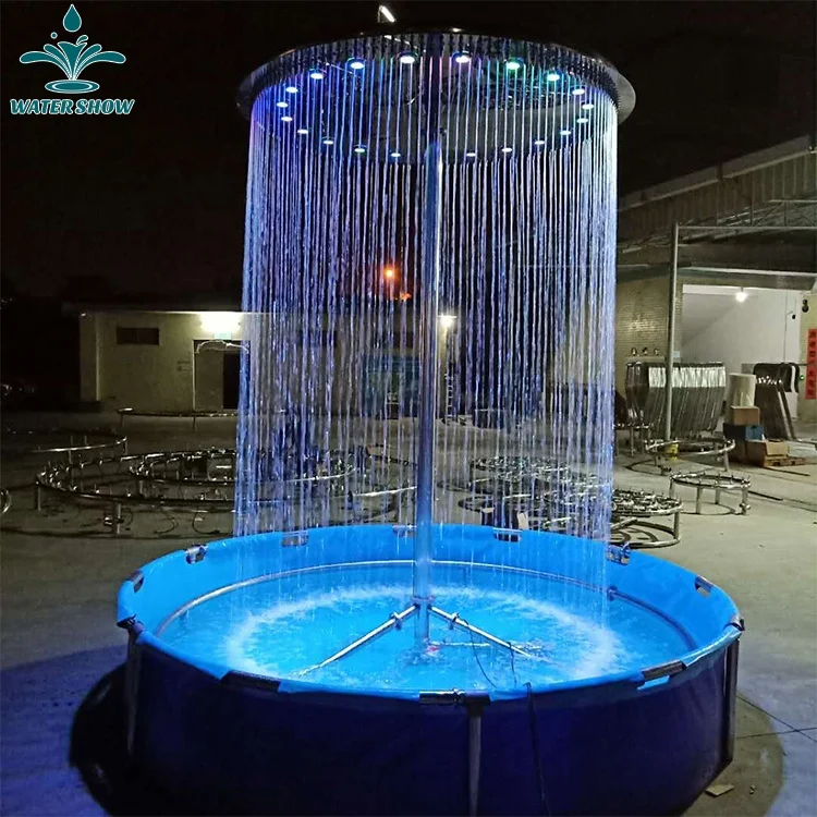 Free Design Outdoor Indoor Waterfall Wall Water Curtain Design