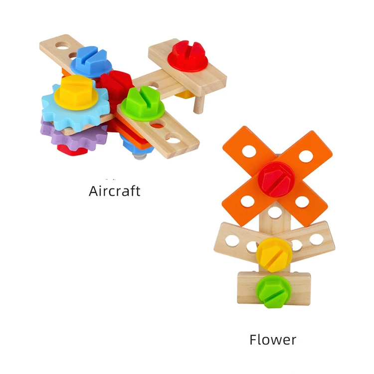 Набор детских игрушек, Развивающие деревянные игрушки для игры в помещении, детские игрушки для ролевых игр