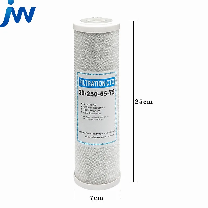 alkaline  Cto filter cartridge replacement water filter for whole house