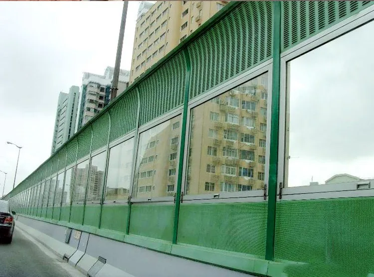 Xinhai sound absorbing road noise barrier fence soundproof fence Mass loaded vinyl highway Sound Barriers wall