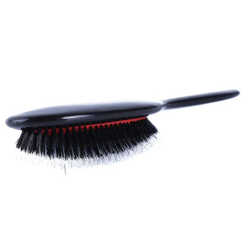 1PC Oval Boar Bristle & Nylon Hair Comb Anti-static Hair Scalp Massage Comb Hair Brush Styling Tool