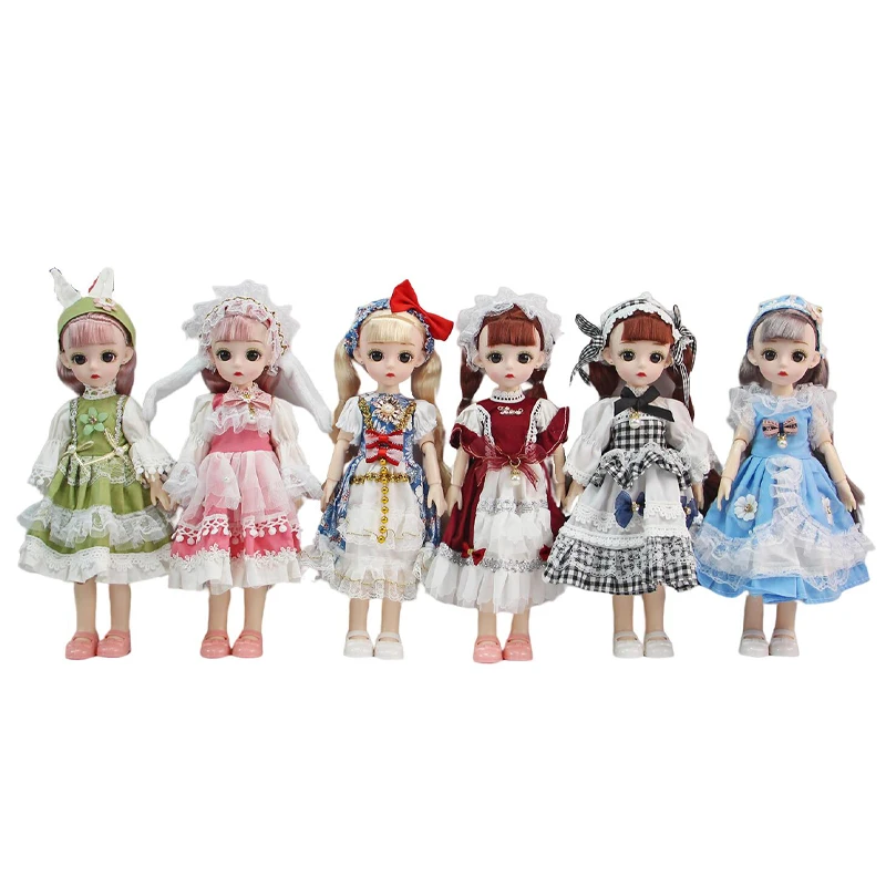 Однотонная игрушка принцессы для девочек 12-дюймовая кукла с 13 подвижными суставами