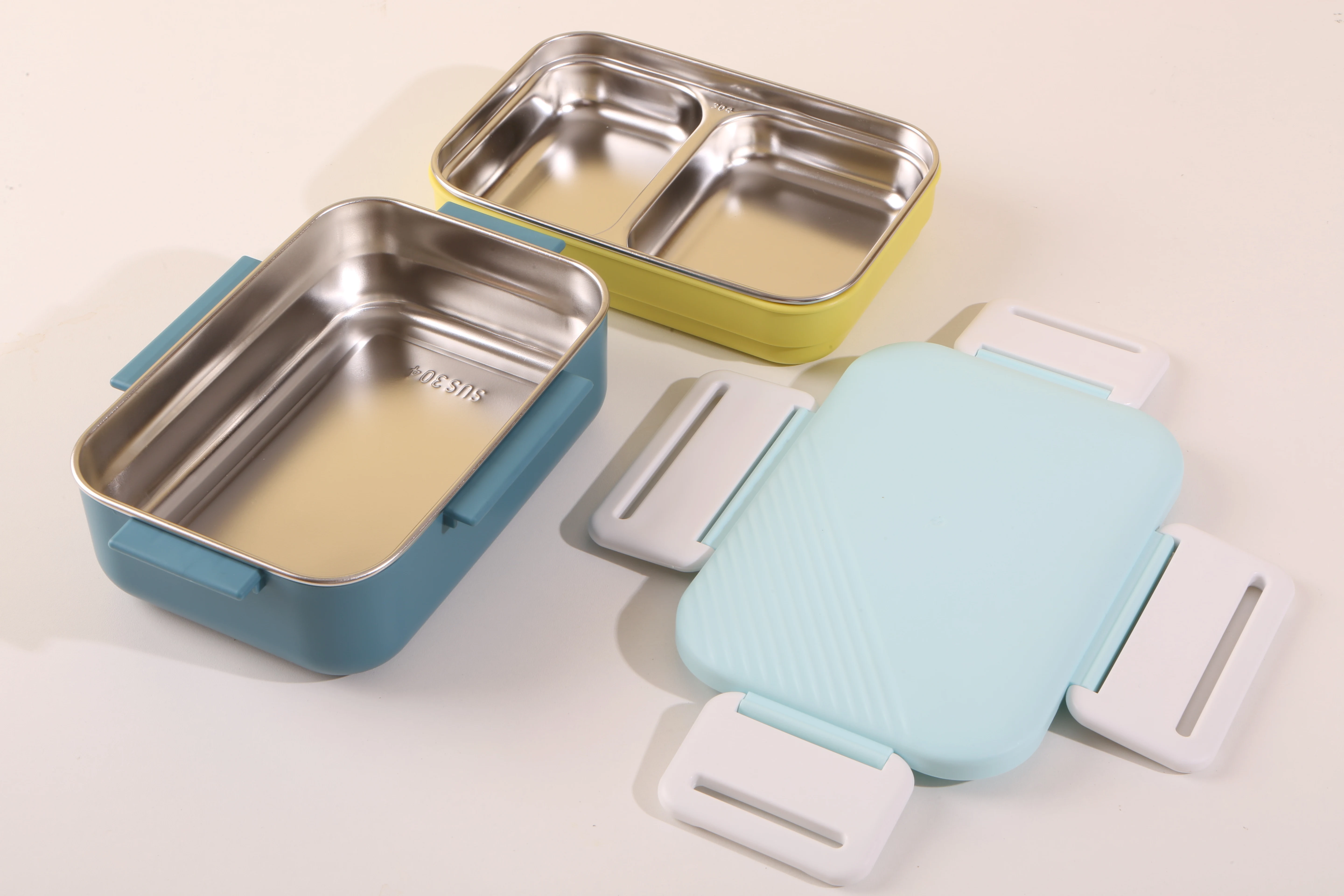 2 layers Thermal Insulated lunch box tiffin carrier