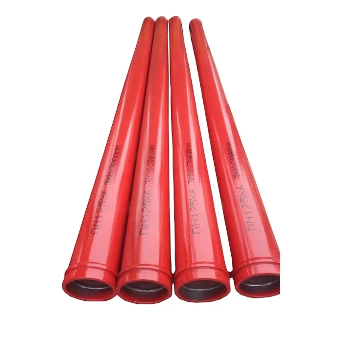 ST52 Concrete Pump Pipe DN125 for trailer mounted concrete pump