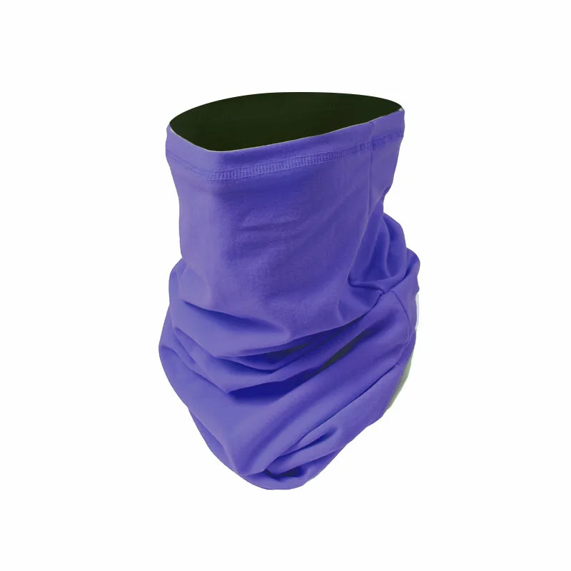 Windproof Outdoor Fleece Warm Bandana Solid Color Sports Scarf  Neckwarmer Men Women Winter Scarf