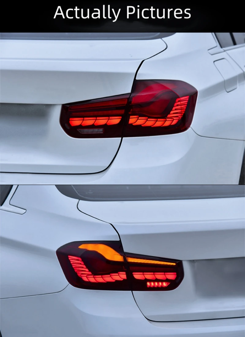 2024 New Trending LED Tail Lights for BMW 3 Series F30 F80 F35 M3 2013-2018 Sequential Rear Lamps