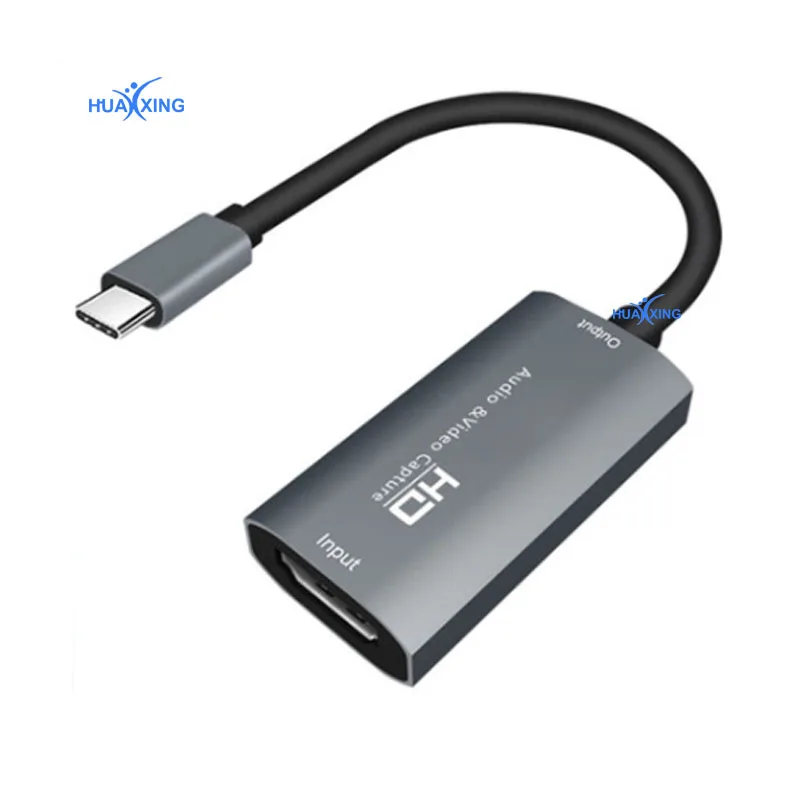 Карта видеозахвата HDMI-USB C 4K @ 30Hz Вход 1080P 60fps выход