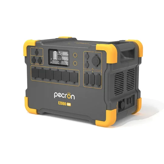 Pecron E2000LFP LiFePO4 Ultimate Emergency Portable Power Station, Superior Fast Charge Solar Generator, Solar Energy System