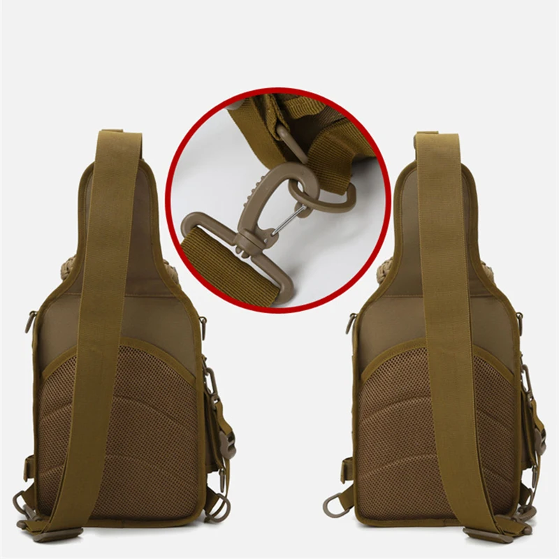 2023 wholesale new fashion outdoor crossbody bag multifunctional sports fishing bag durable nylon backpack for outside hiking
