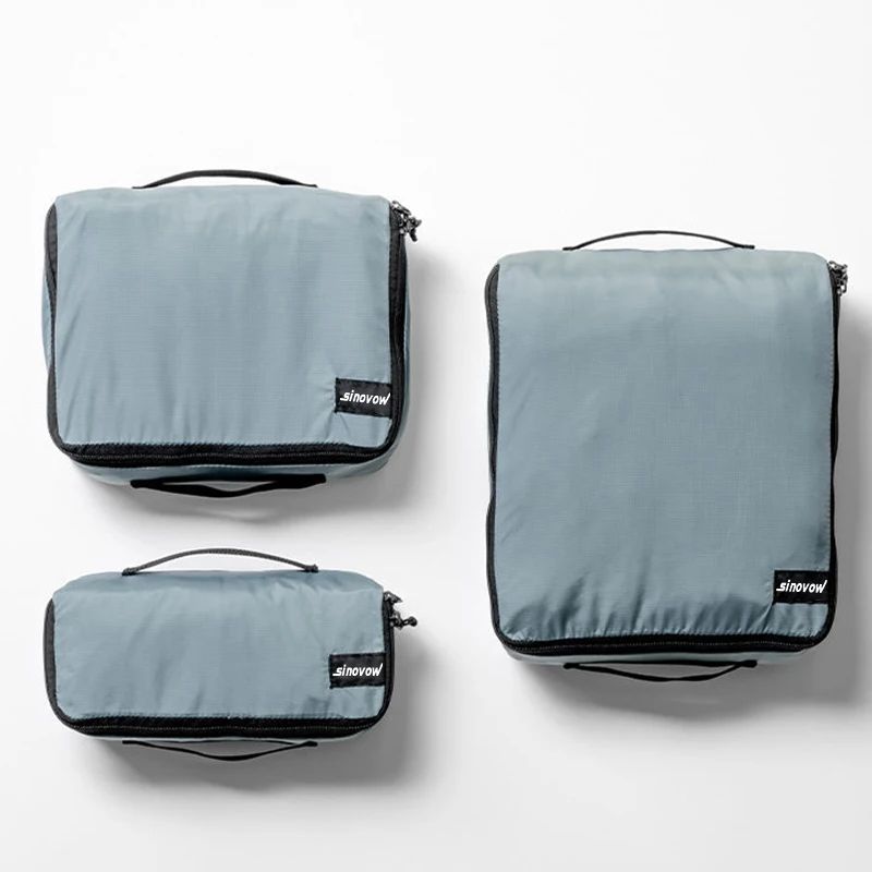 Customized Packing Cubes 3 Set Compression Packing Cubes for Travel for Luggage Suitcases Double Zipper Packing Cubes for Travel