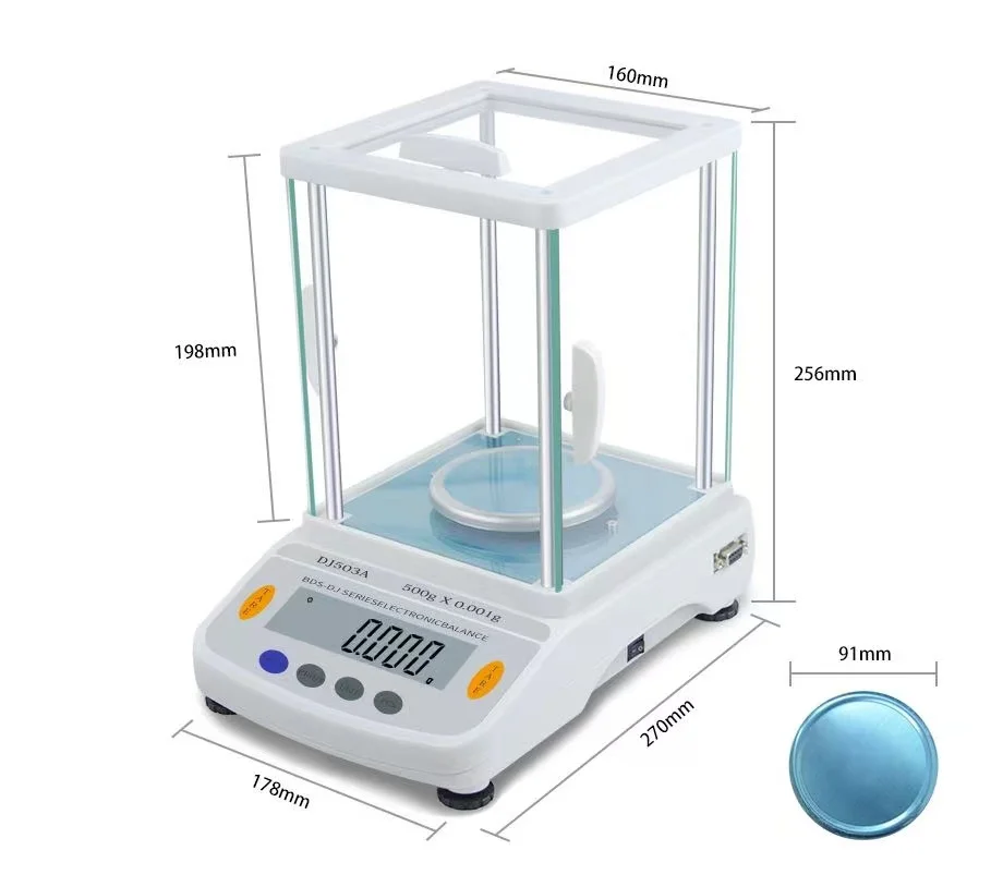 Hot selling Laboratory Weighing Scales Precision Electric Balance Analytical Digital Balance 0.001g jewelry tools equipments