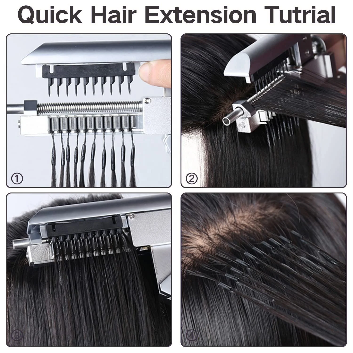 Wholesale 100% 6D Human Hair Extensions 0.8/1 gram per strand Russian Cuticle Aligned Double Drawn 6d Hair Extensions