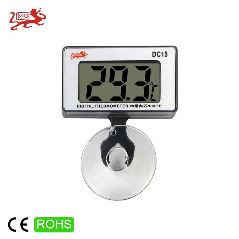 LCD Display Waterproof Inside Fish Tank Water Digital Aquarium Thermometer