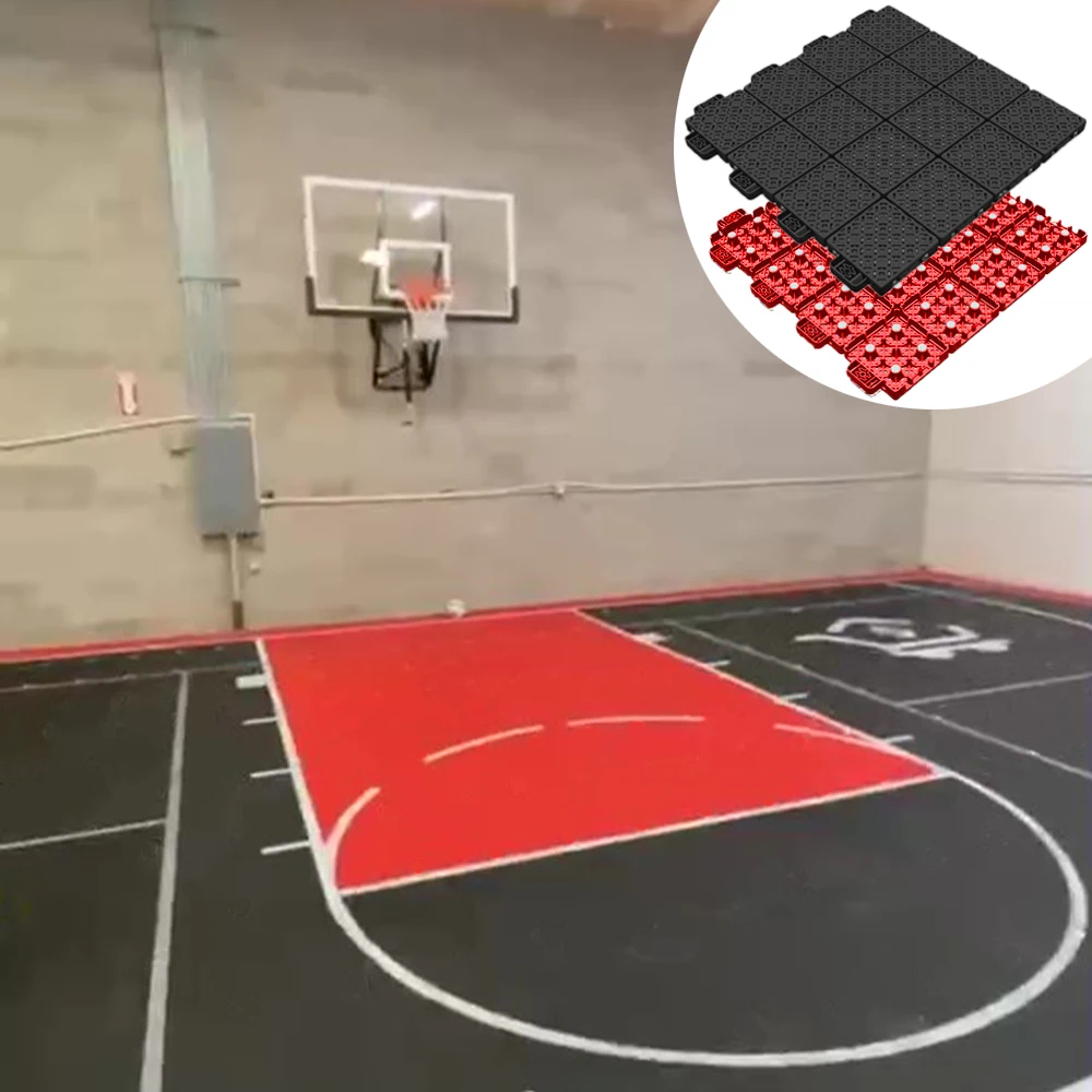 multi purpose outdoor pickleball court flooring  pp vinyl flooring interlocking sports court surfaces basketball court outdoor