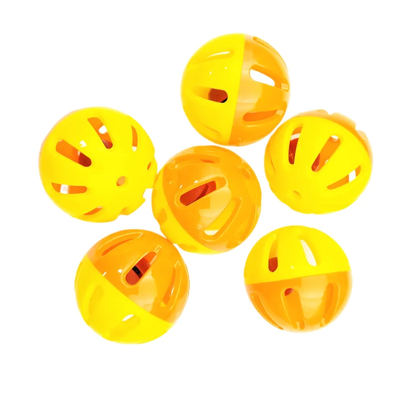 2406 Mingzhen 48MM Large Bell Ball Plastic Ring Double Circle Double Color