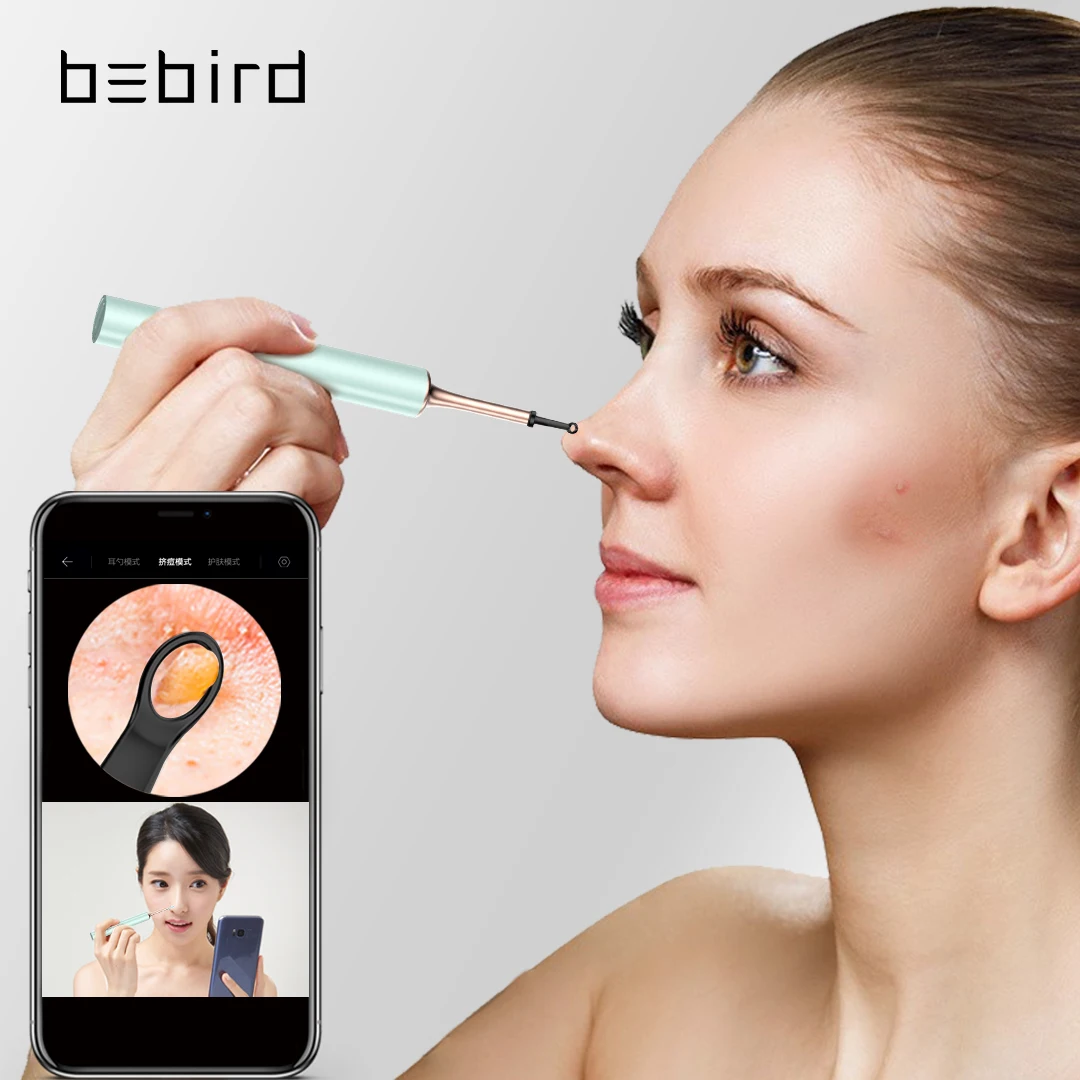 2022 Promotional Gift bebird T15 Wireless Wifi App Smart Ear Cleaner Visual Earwax Clean Tool