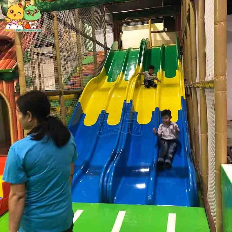 
Children indoor playground driving school scene indoor kids soft play equipment 